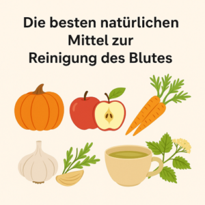 Die besten natürlichen Mittel zur Reinigung des Blutes