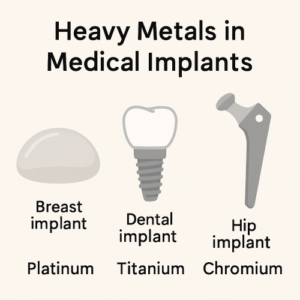 Schwermetalle & toxische Elemente in medizinischen Implantaten – Risiken im Überblick
