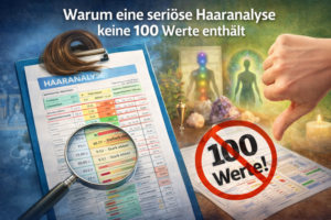 Warum eine seriöse Haaranalyse keine 100 Werte enthält