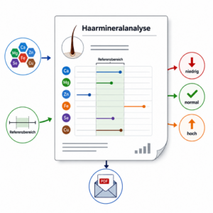 Wie liest man einen Haarmineralanalyse-Befund richtig?