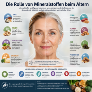 Die Rolle von Mineralstoffen beim Altern